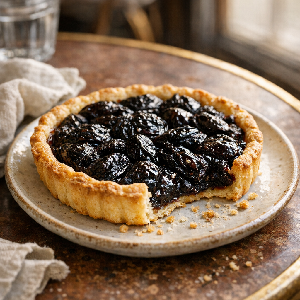 La Tarte aux pruneaux de grand-mère se réussit sans pâte détrempée