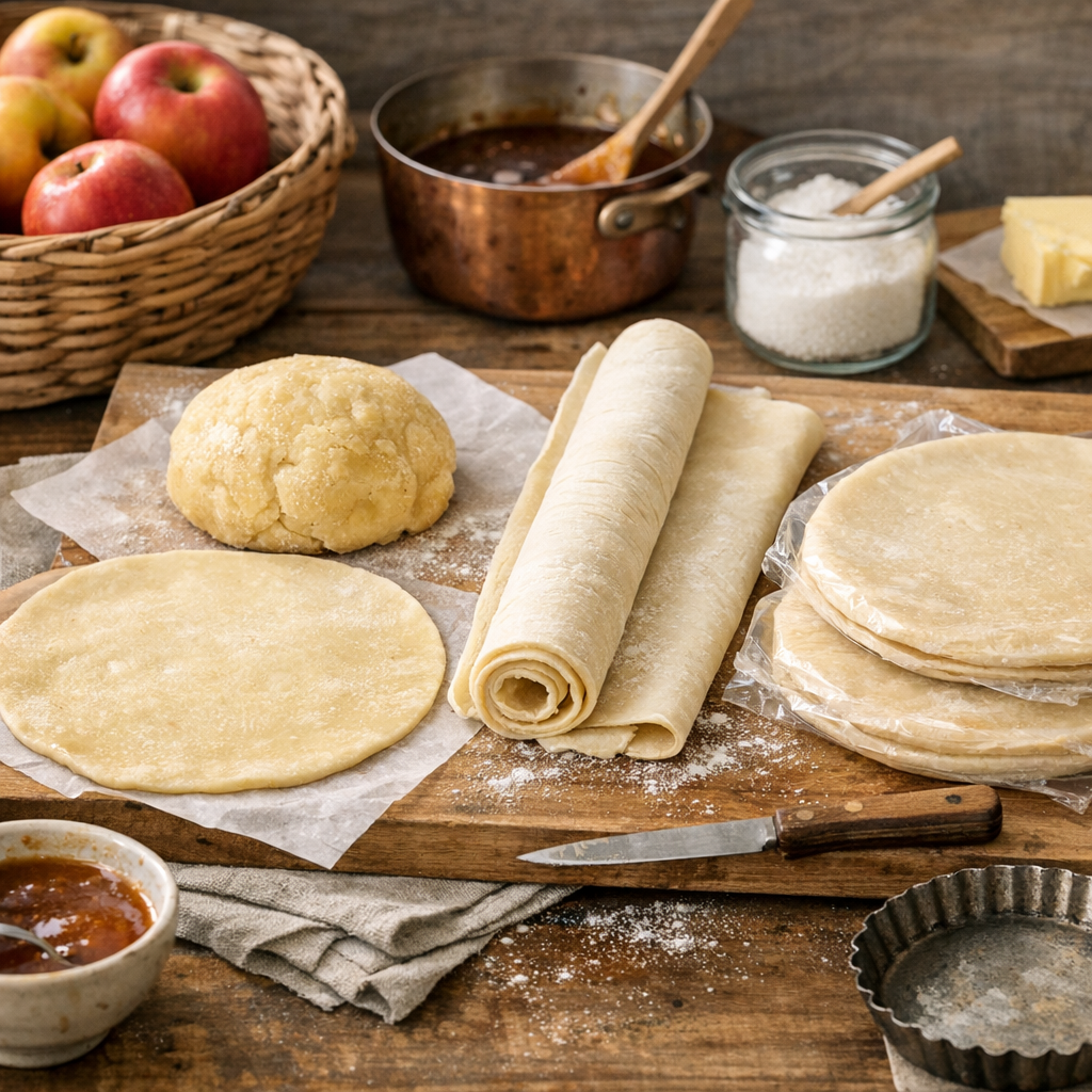 Quelle pâte choisir pour une tarte Tatin traditionnelle ou express ?