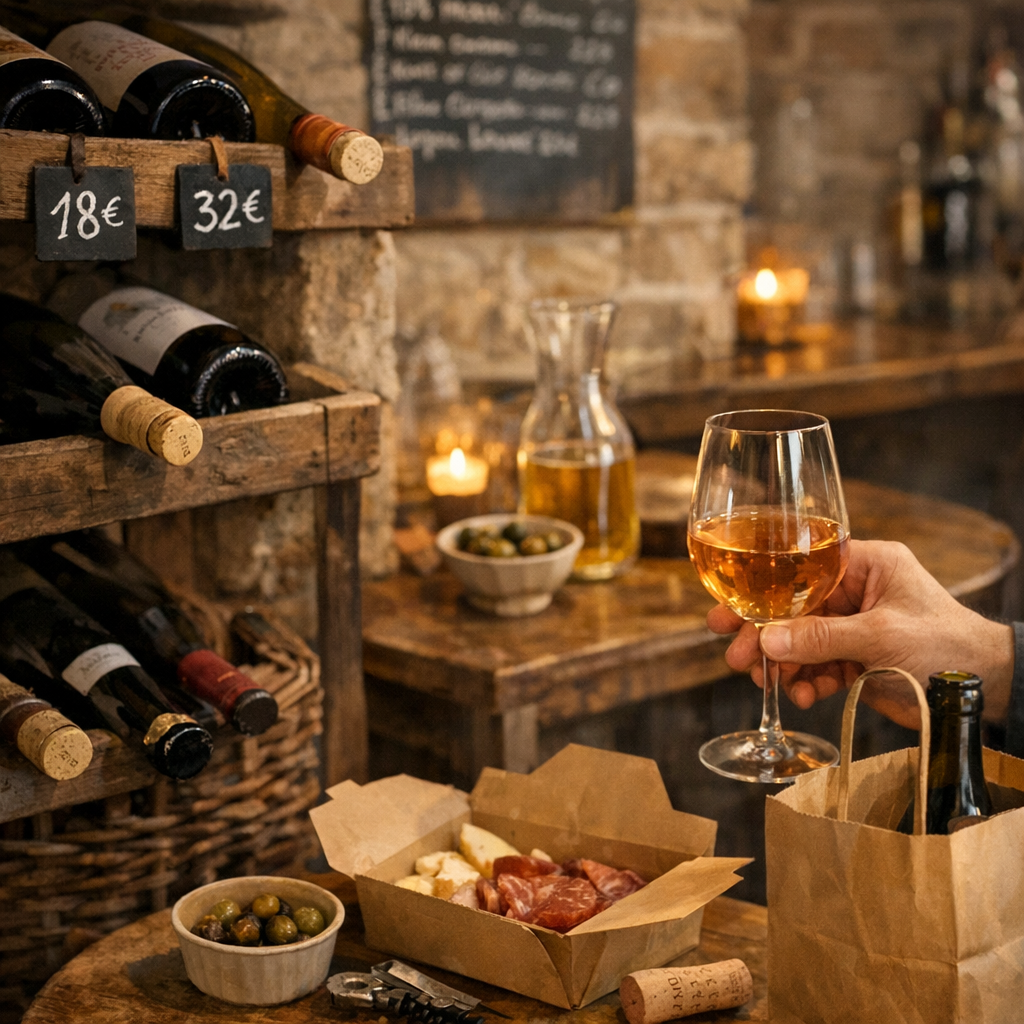 Vin naturel prix : combien prévoir en cave, au verre et en livraison ?