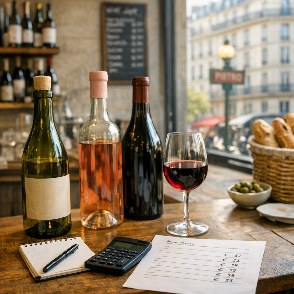 Vin naturel prix : repères chiffrés avant de réserver ou d’acheter