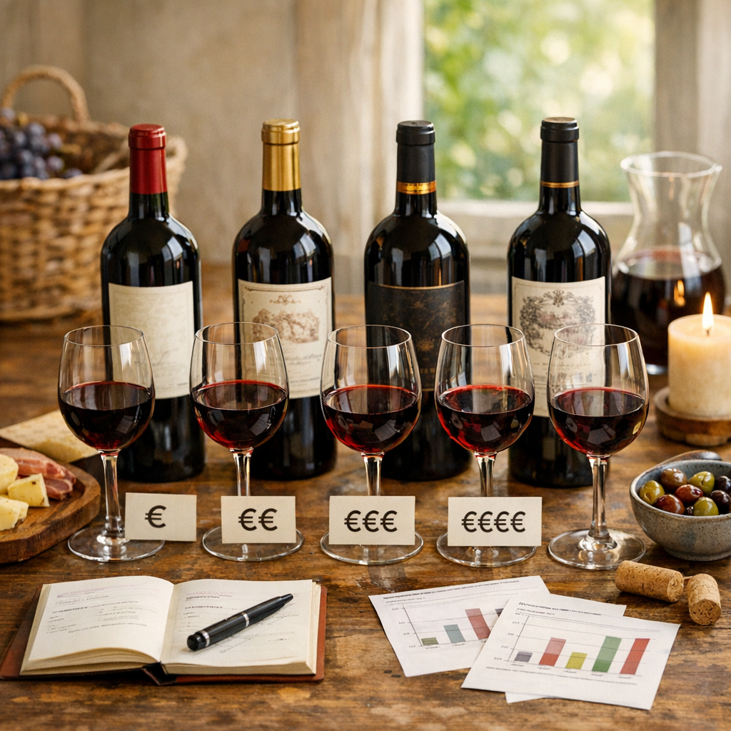4. Prix du vin rouge Bordeaux : fourchettes et comparatif avant d’acheter