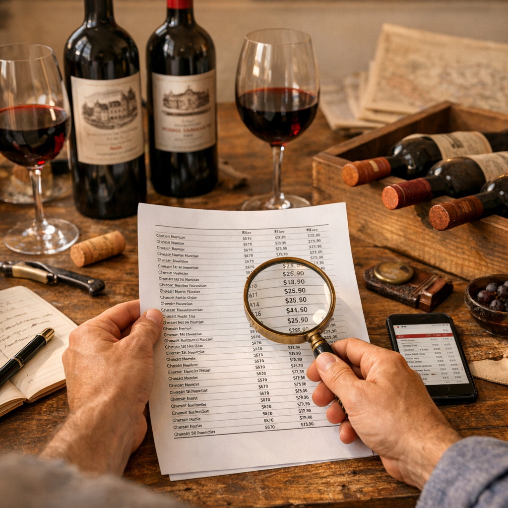 Prix, millésimes et grands crus classés : lire la valeur sans se perdre