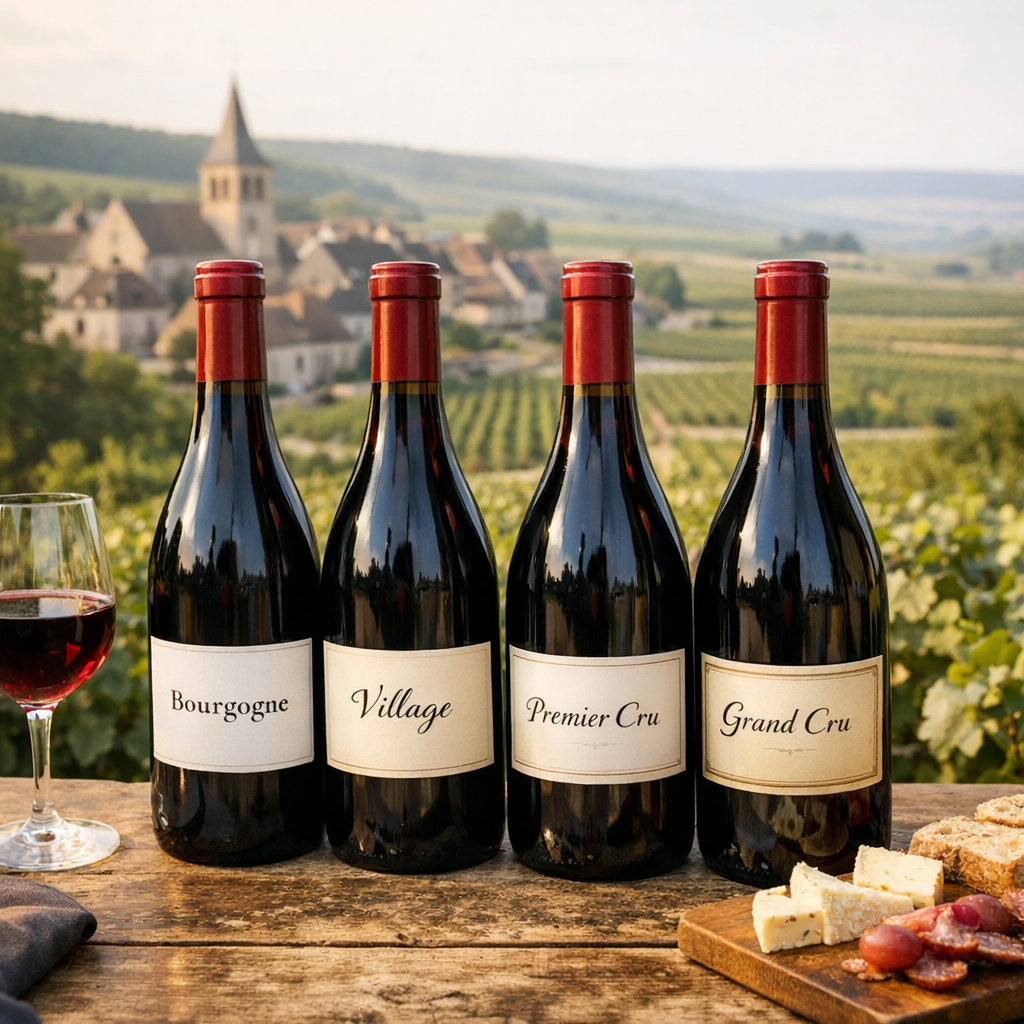 Comprendre le classement : régional, village, premier cru, grand cru