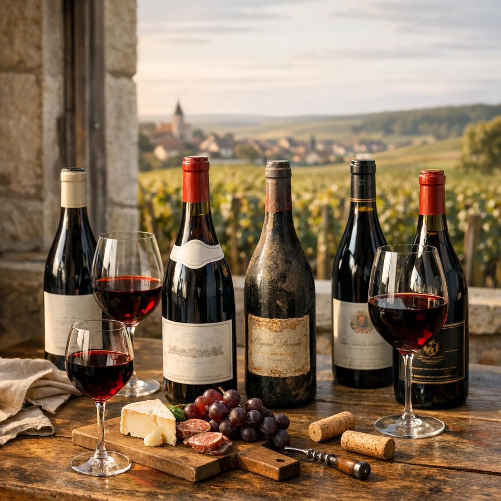 Notre sélection de vins rouges de Bourgogne à connaître, du bon rapport plaisir au grand nom